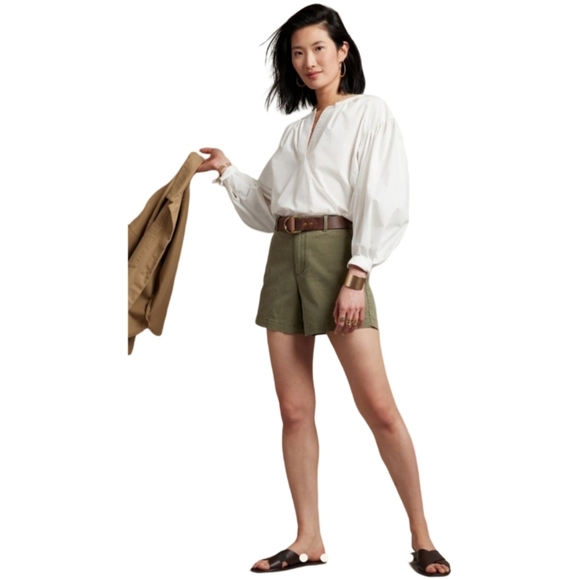 Banana Republic Flat-Front Chino Shorts - Picture 4 of 4